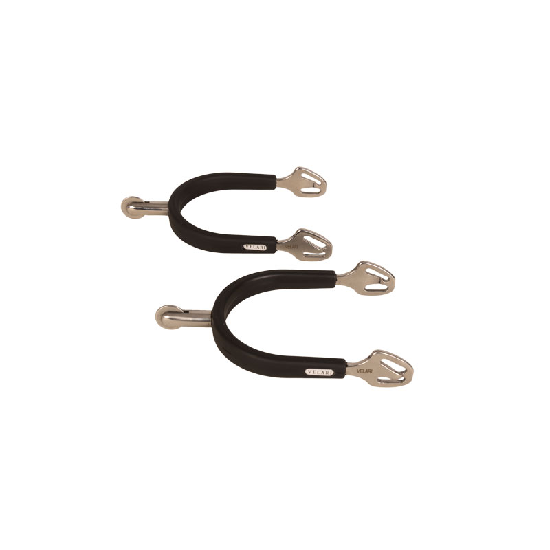 Velari Spurs with Rubber Grip Medium Rowel 2 Velari Spurs with Medium Rowel 22041