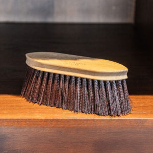 Grooming Deluxe Wooden Classic Brush Medium Hard Bristles