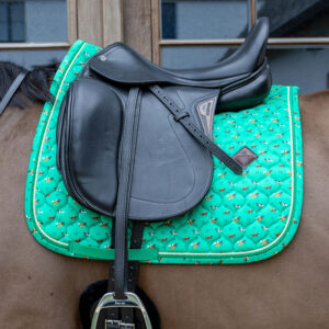 Saddle Pad Velvet Horse Printing Dressage 42812