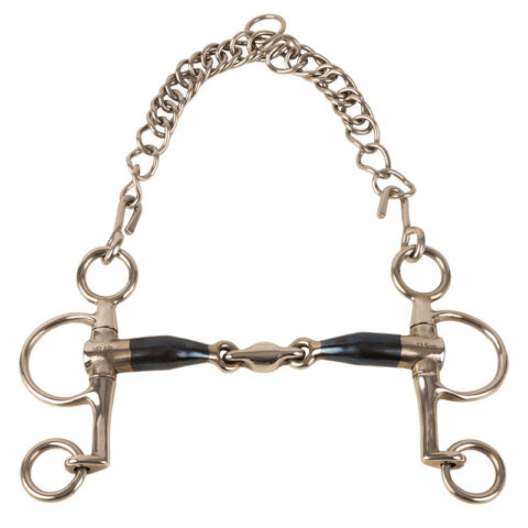 Velari Sweet Iron Short Pelham Double Jointed