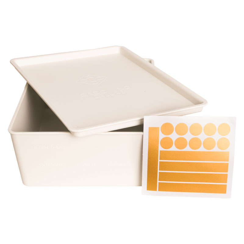 Grooming Deluxe Feed Box with Lid 3.5ltr 6 Grooming Deluxe Feed Box with Lid 3.5ltr 82234-