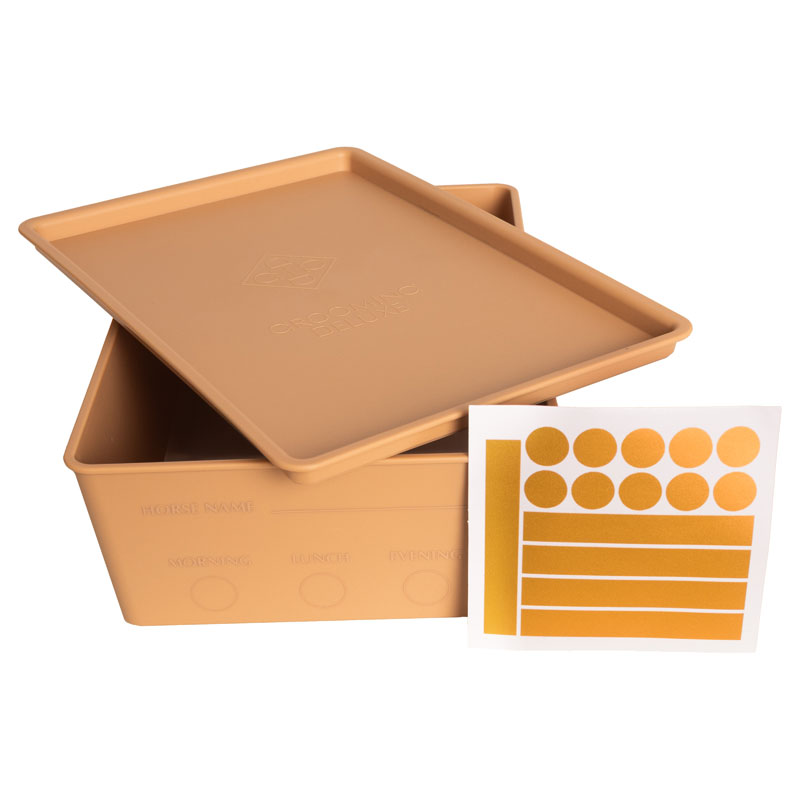 Grooming Deluxe Feed Box with Lid 3.5ltr 4 Grooming Deluxe Feed Box with Lid 3.5ltr 82234-
