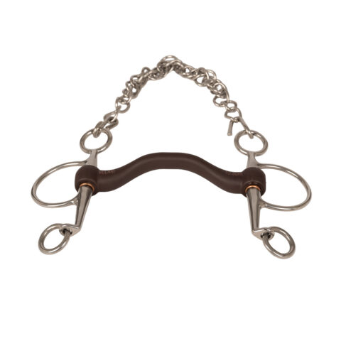 Velari Pelham Flex with Tongue Port Hard