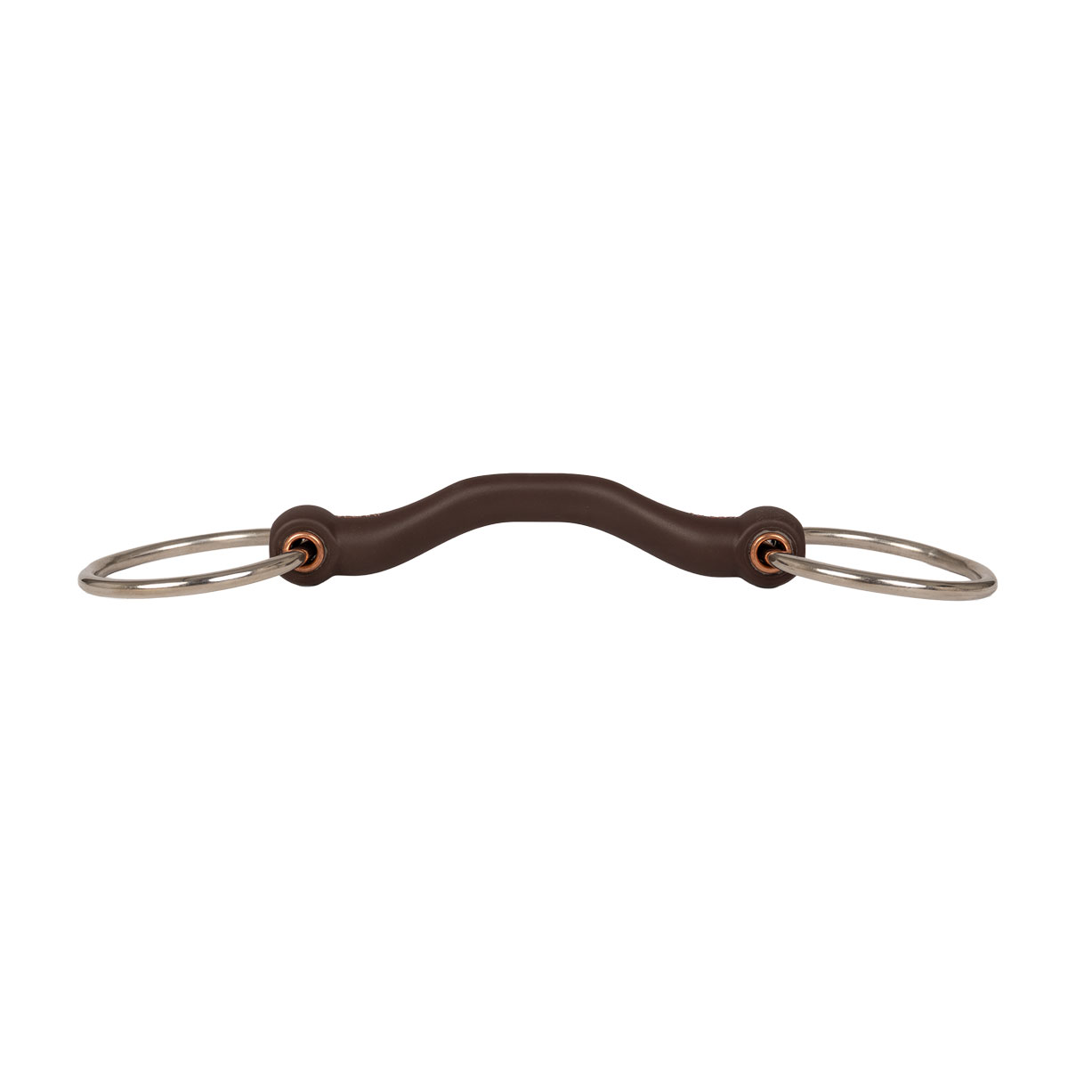 Velari Snaffle Flex with Tongue Port Loose Ring Hard 2 Velari Snaffle Flex with Tongue Port Loose Ring Hard - Image 2