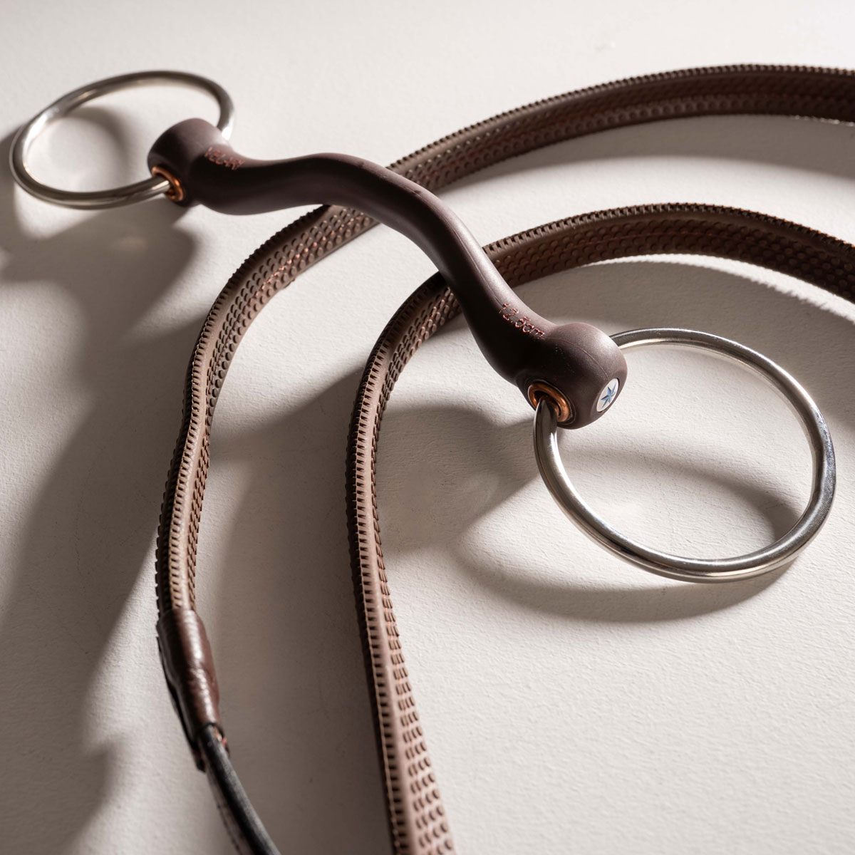 Velari Snaffle Flex with Tongue Port Loose Ring Hard 4 Velari Snaffle Flex with Tongue Port Loose Ring Hard - Image 4